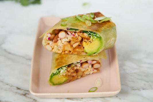 BBQ Jackfruit Burrito